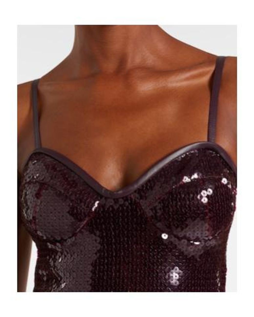 David Koma Purple Embellished Gathered Gown