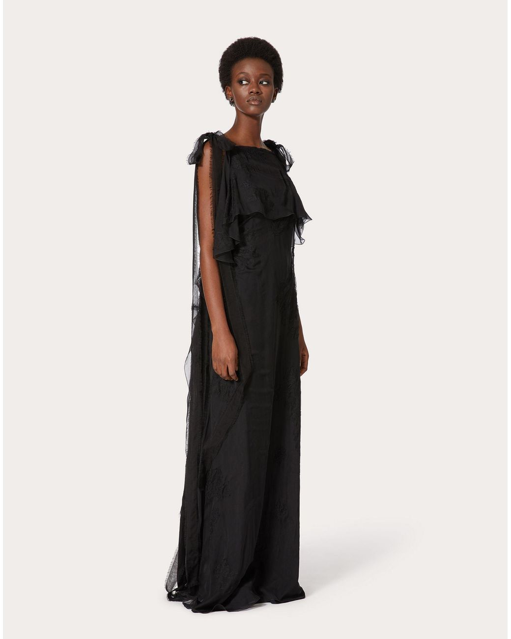 Valentino Black Sleeveless Dress