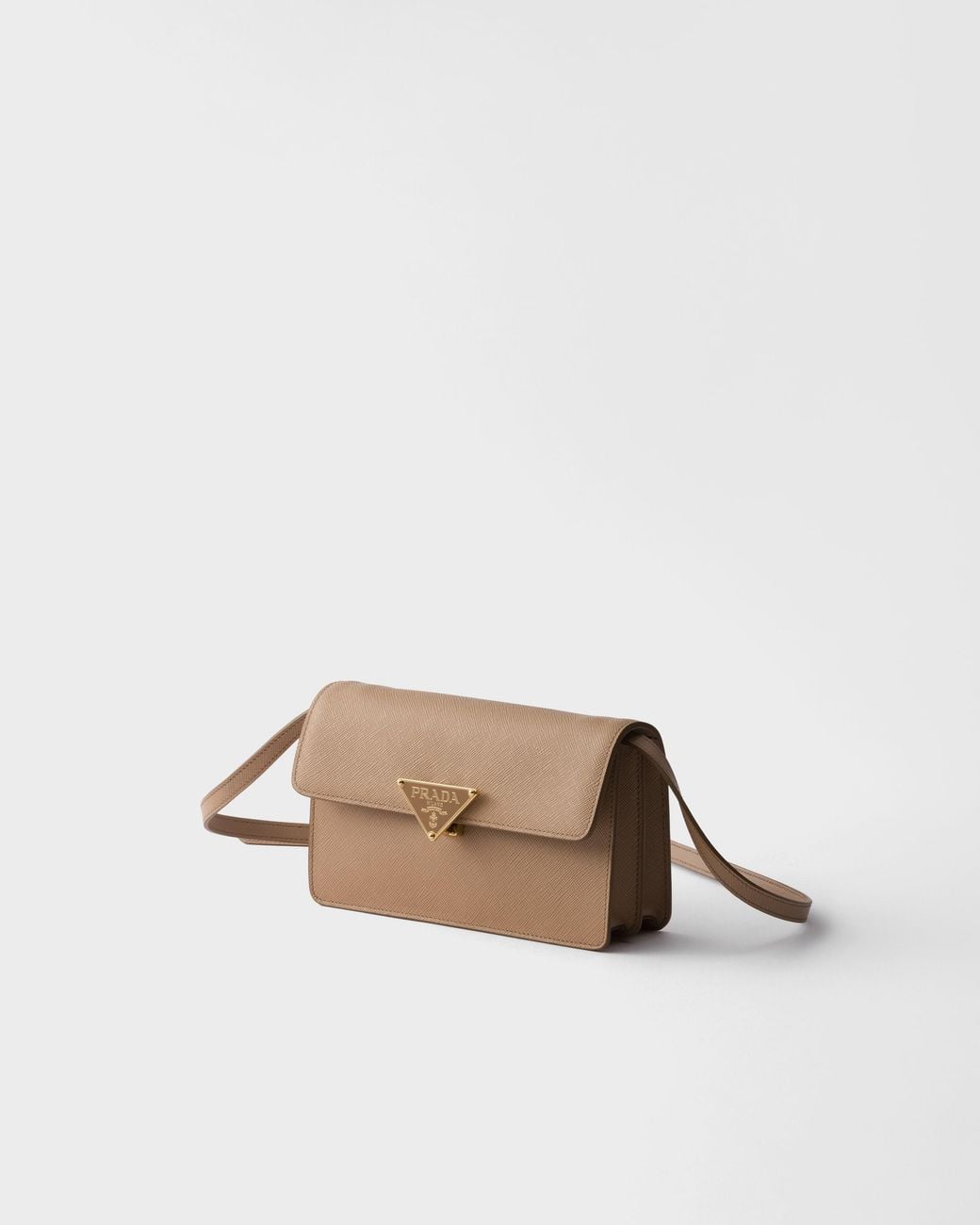 Prada Brown Saffiano Leather Mini-Bag