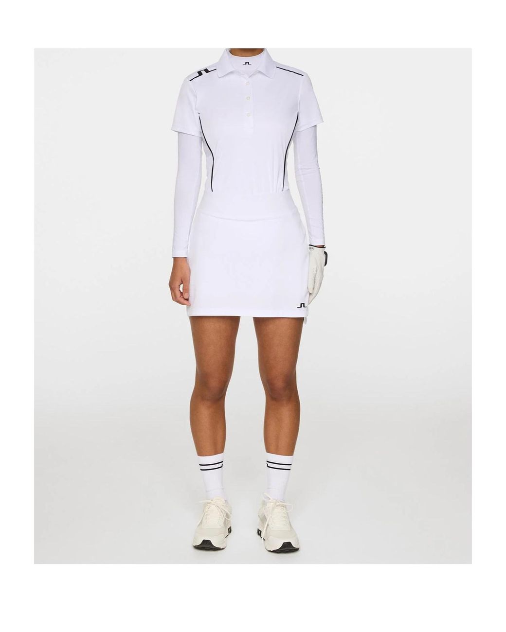 J.Lindeberg White Amy Skirt