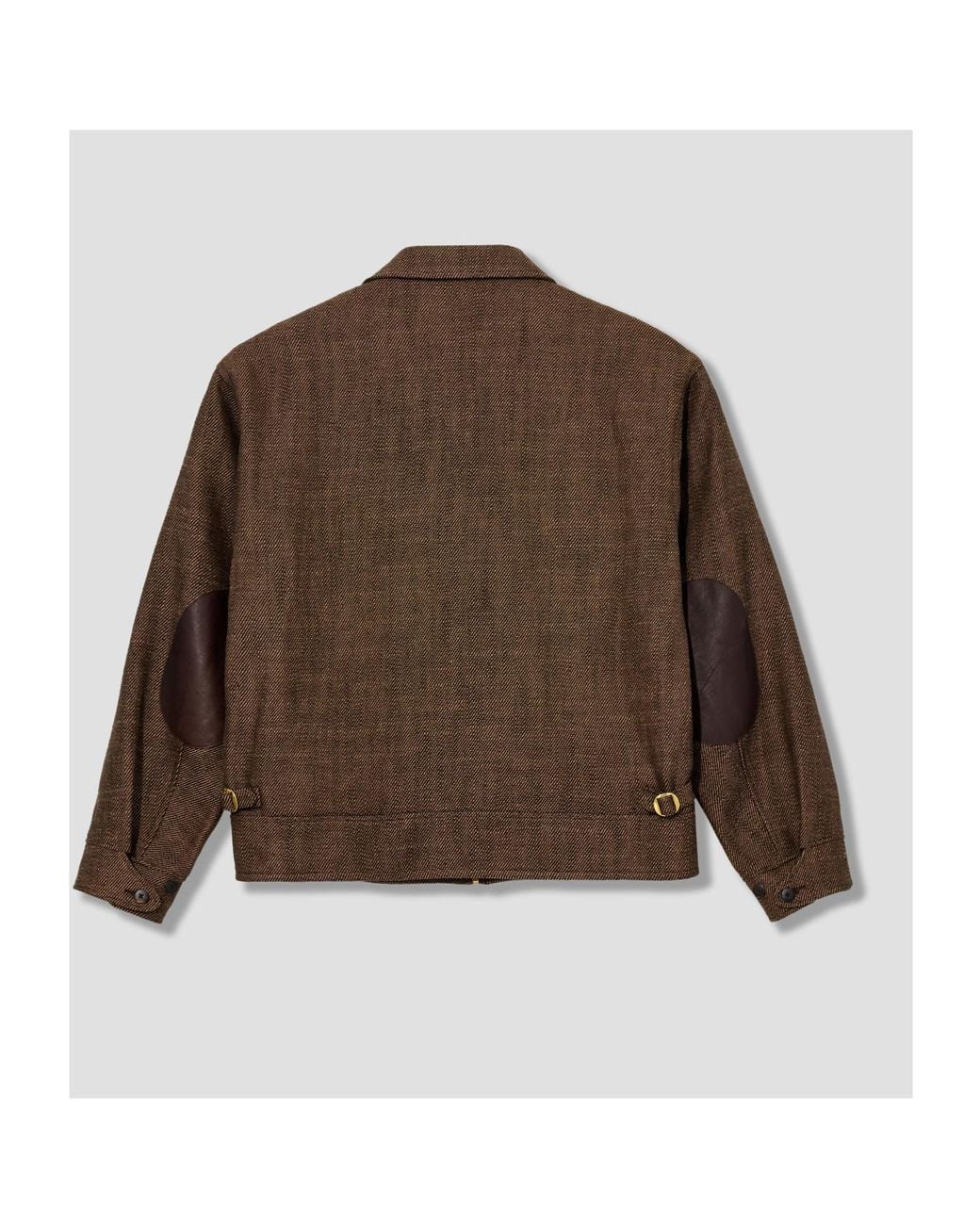 Visvim Brown Classic Zip-Up Casual Jacket for men