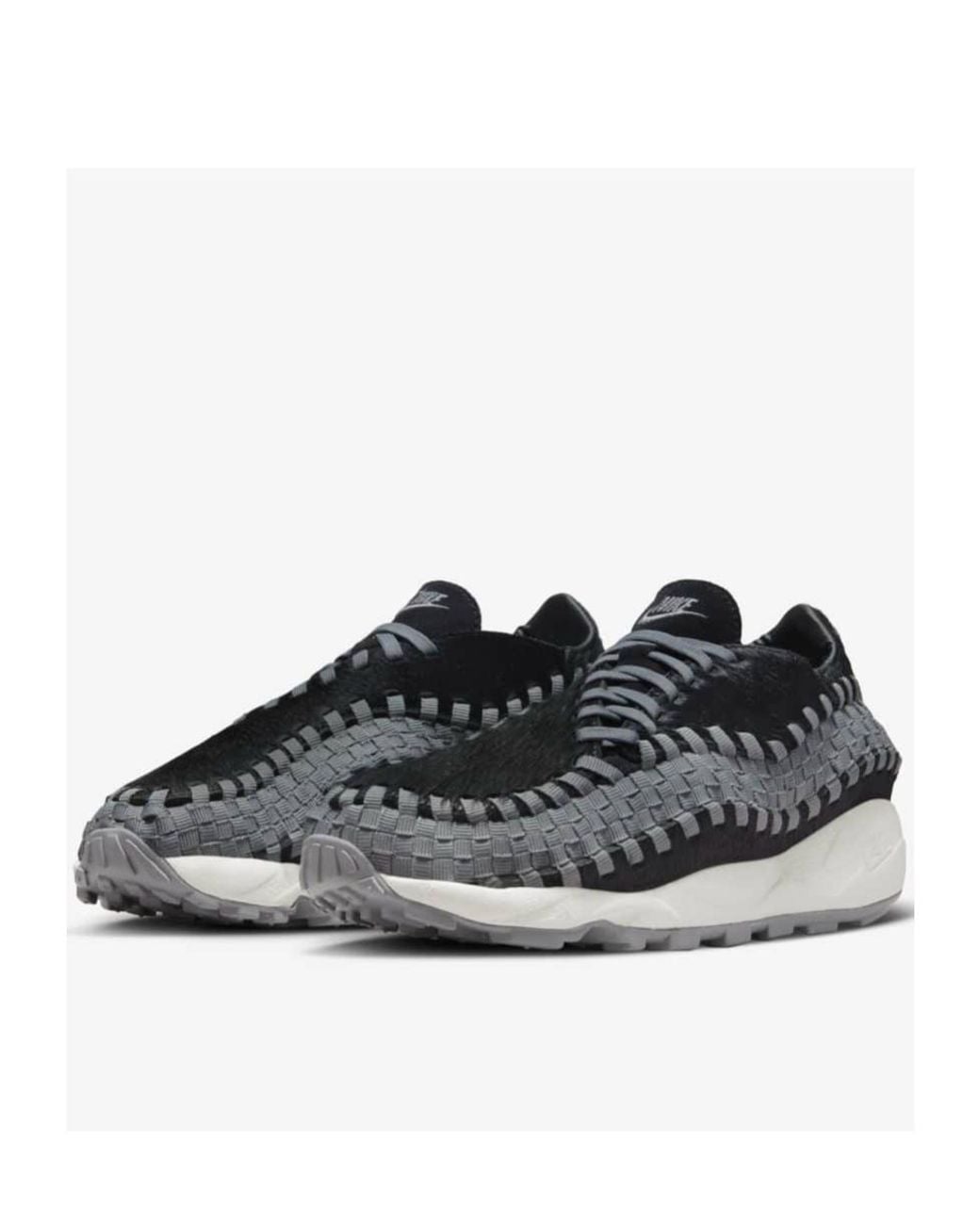 Nike Black Logo Detailed Lace-Up Sneakers
