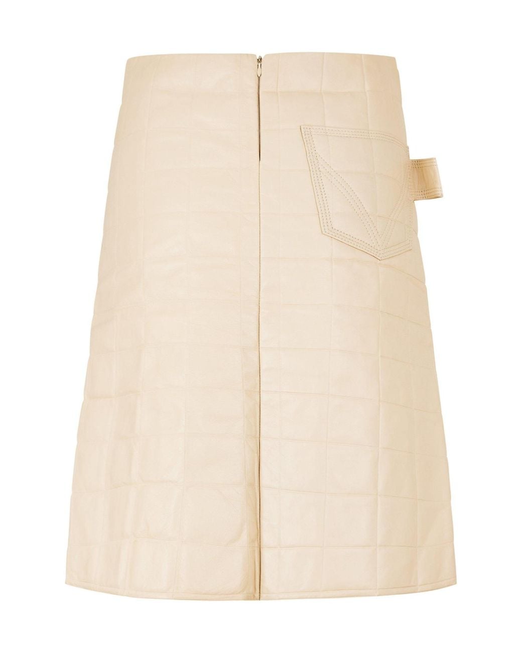 Bottega Veneta Natural Versatile Midi Dress