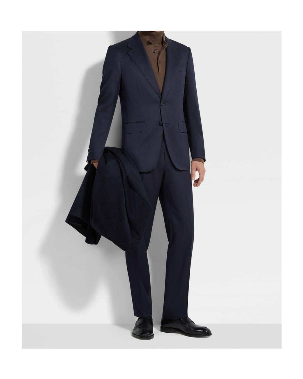 Zegna Blue Centoventimila Wool Suit for men