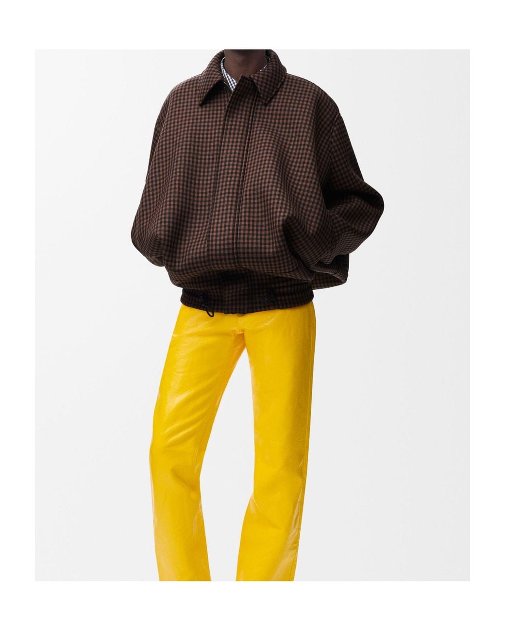 Loewe Brown Drawstring Jacket for men