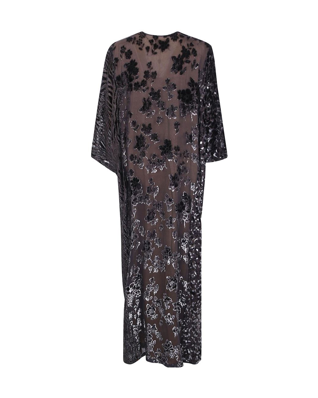 Pierre Louis Mascia Black Patchwork Dress