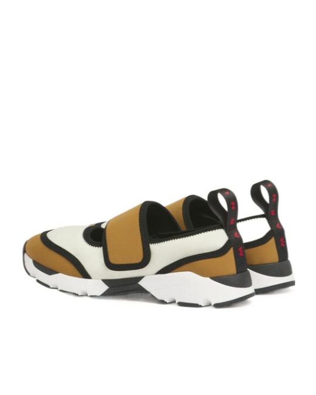 Marni Metallic Mary Jane Running Sneakers
