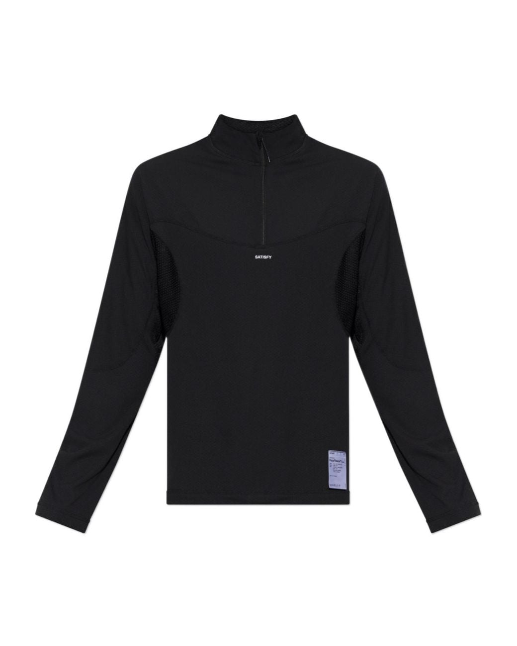Satisfy Black Long-Sleeved Top for men
