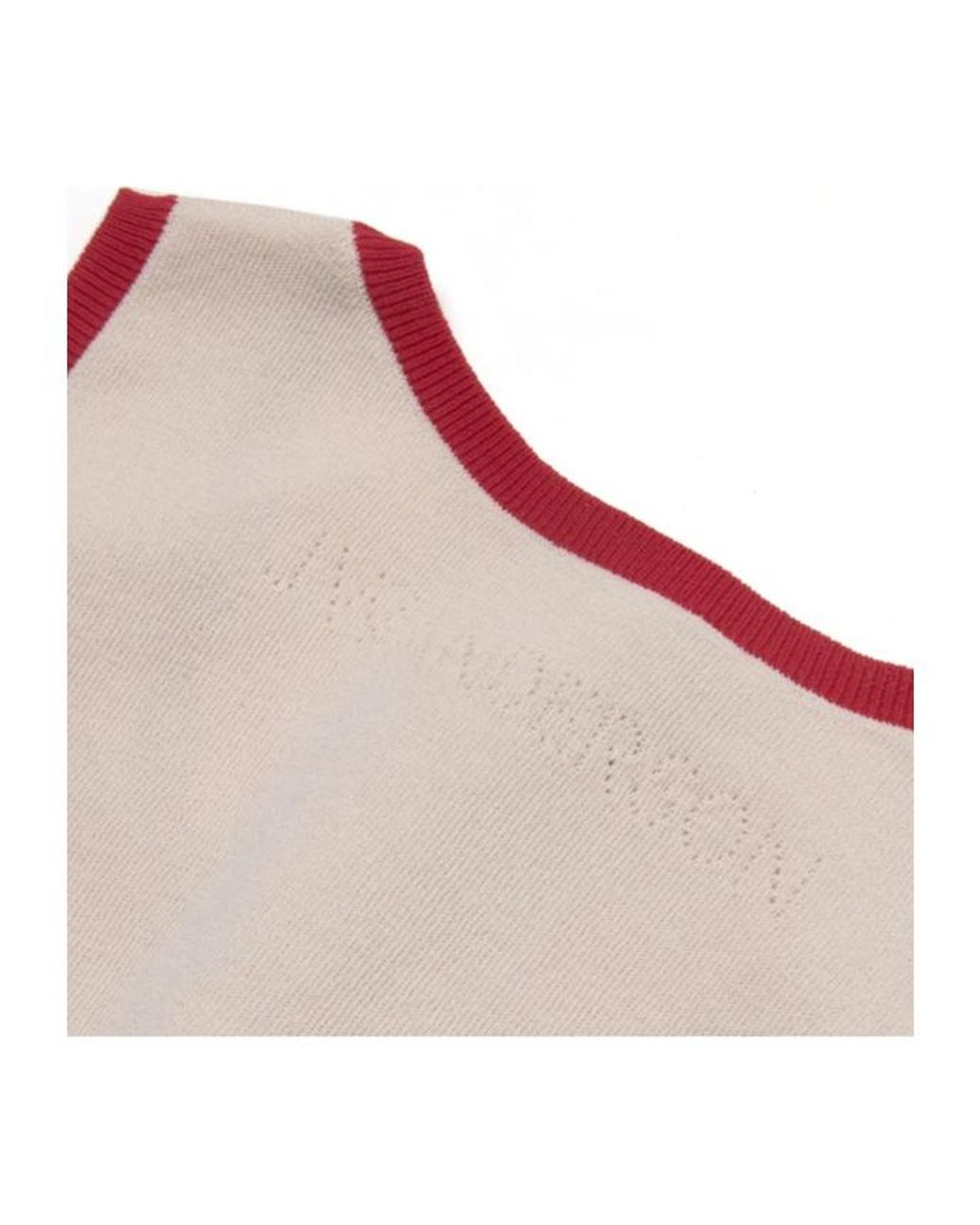 J.W. Anderson White Jw Anderson Contarsted-Trim Ribbed Tank Top