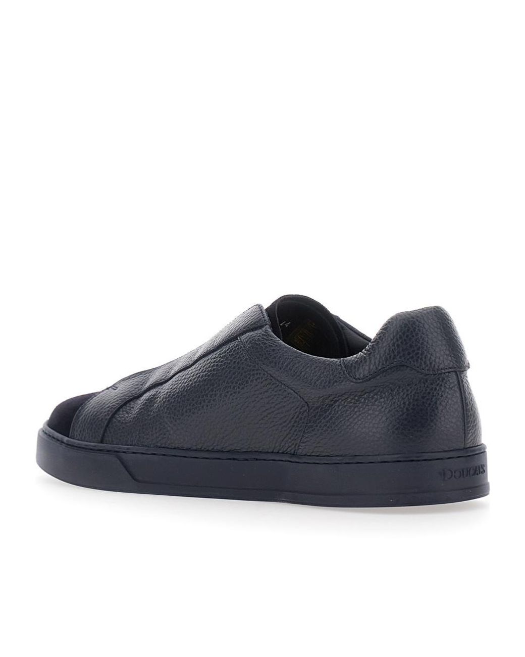 Doucal's Blue Spencer Slip-On Sneakers for men