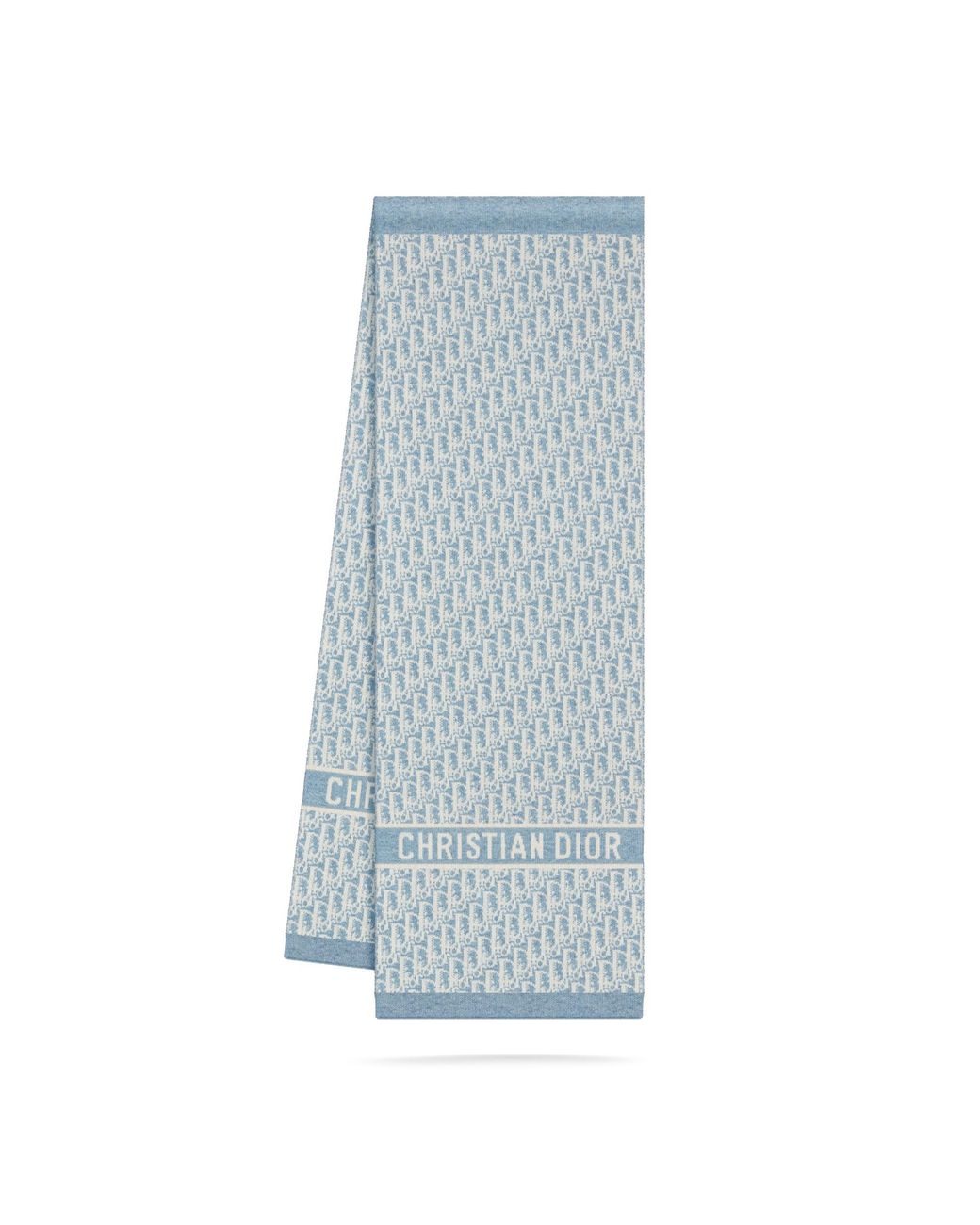 Dior Blue Alps Oblique Scarf