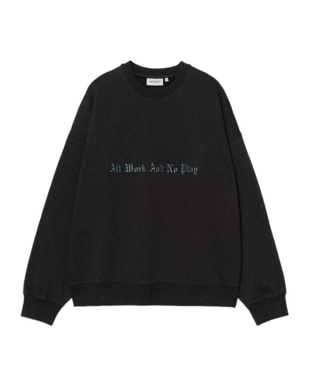 Carhartt Black No Play Graphic-Print Sweatshirt for men