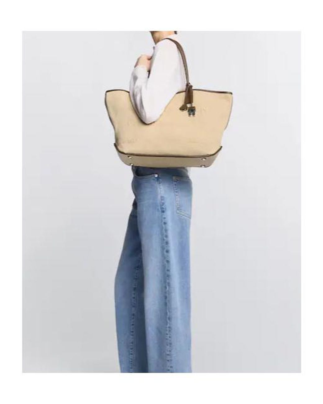 Hogan Natural Address Medium Shopping Bag