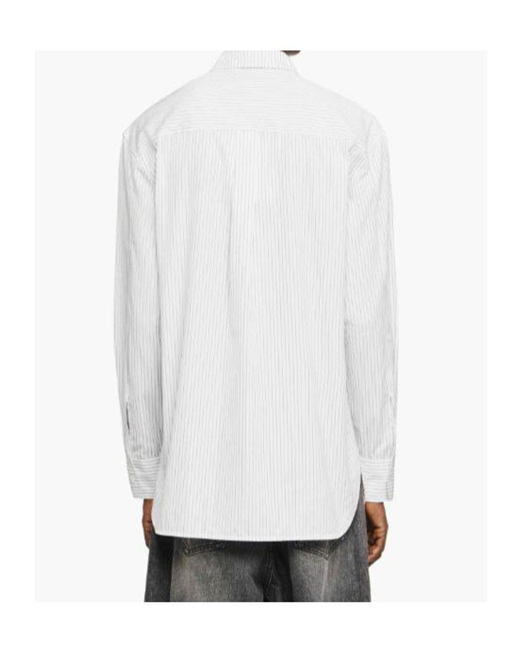 J.W. Anderson White Patch-Pocket Shirt for men