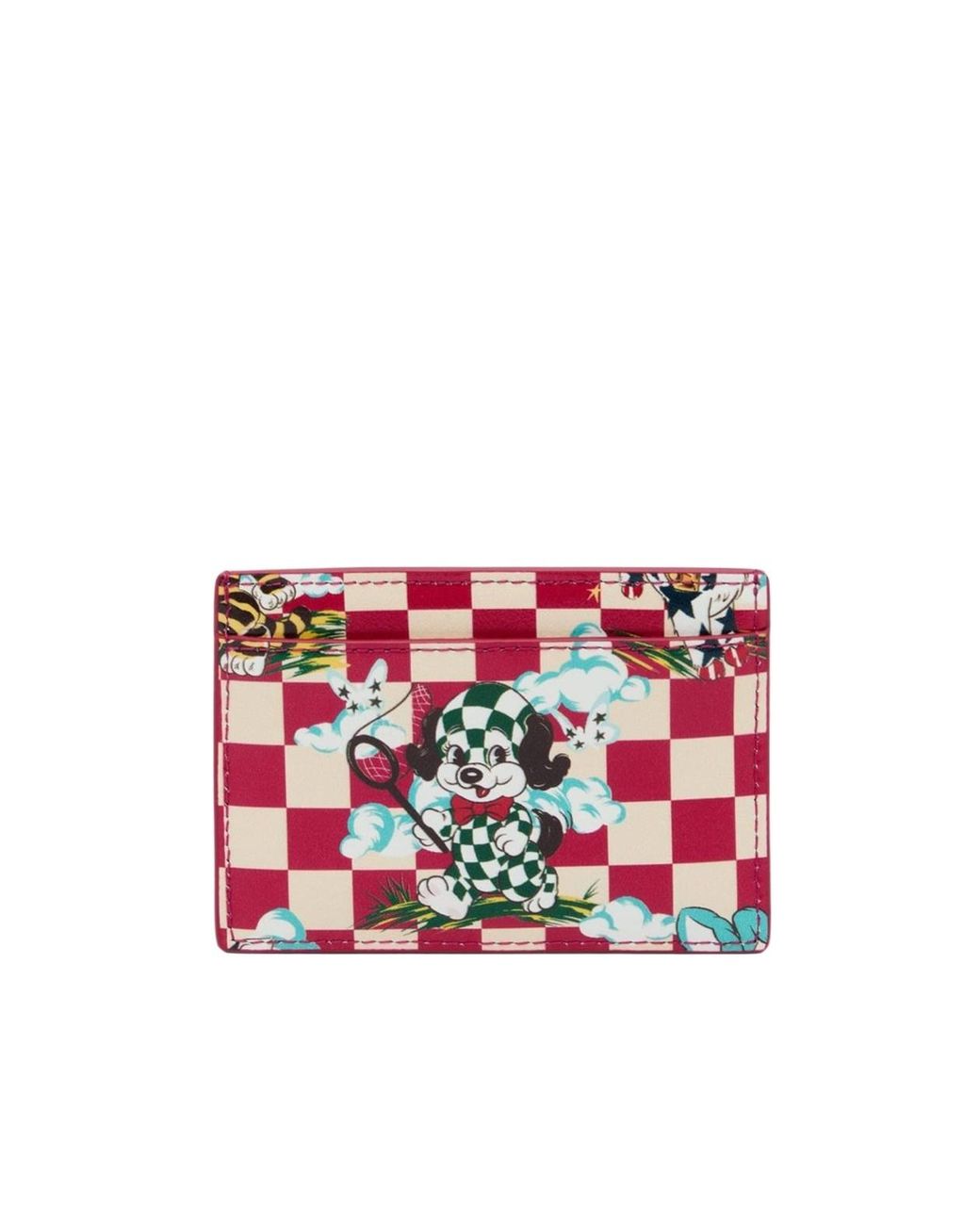 KENZO Red Logo Detail Wallet for men