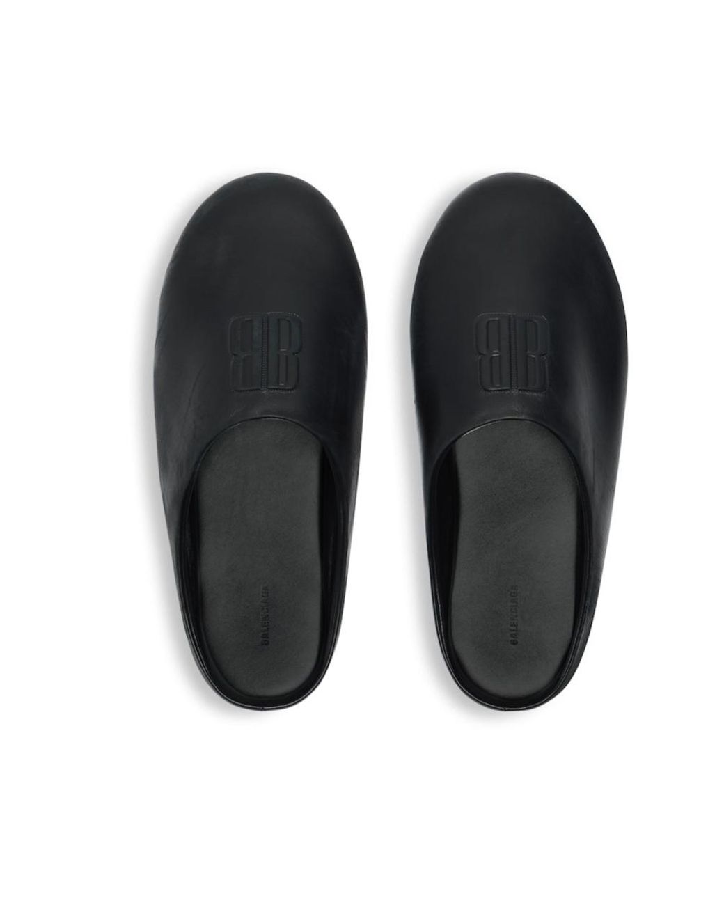 Balenciaga Black Château Flat Mules for men