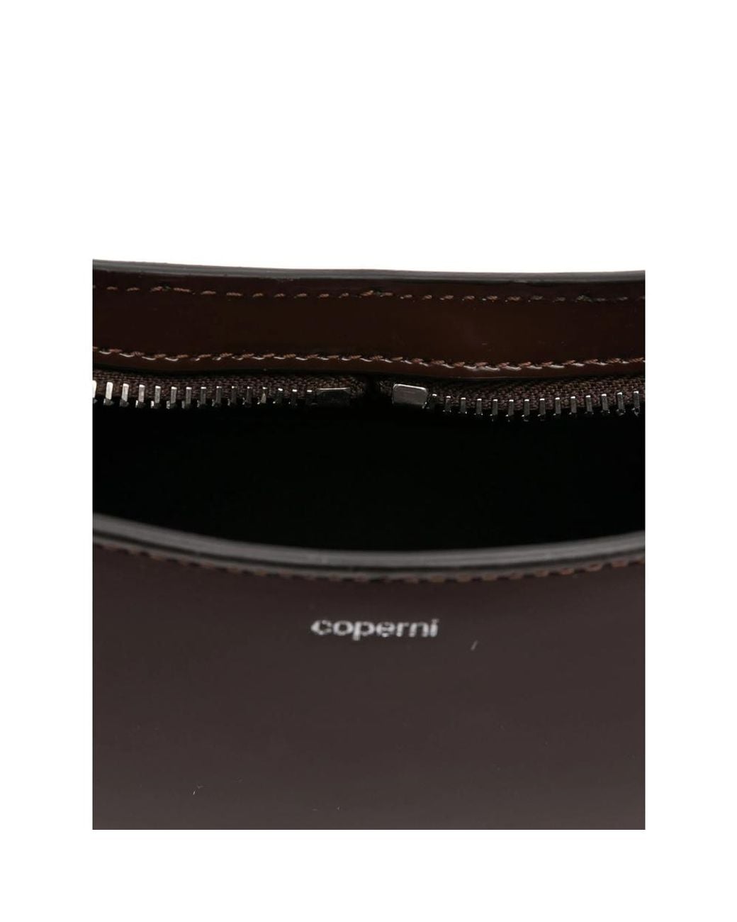 Coperni Brown Slim Swipe Baguette Bag
