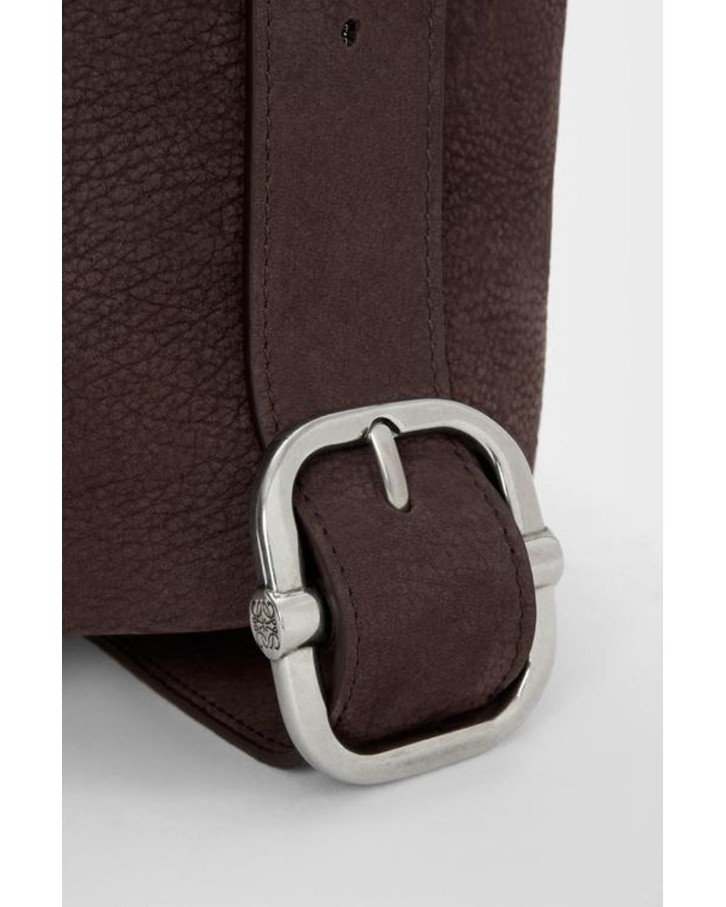 Loewe Brown Loop Bucket Bag for men