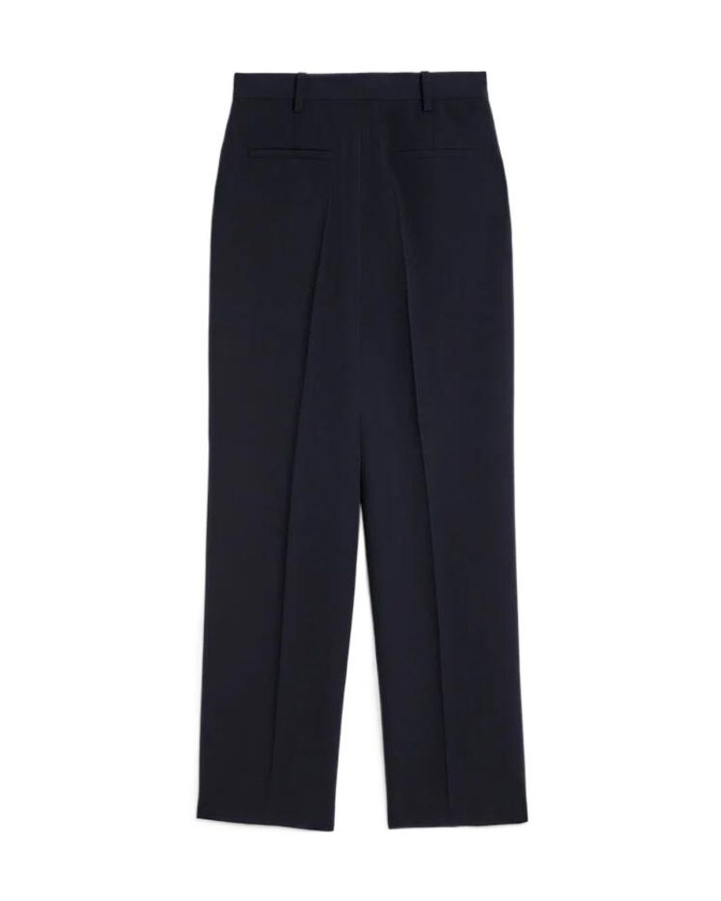 Jil Sander Blue Wool Gabardine Trousers