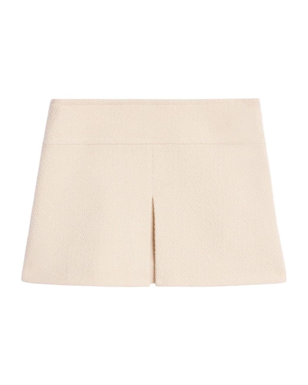 Céline Natural Trapeze Mini Skirt