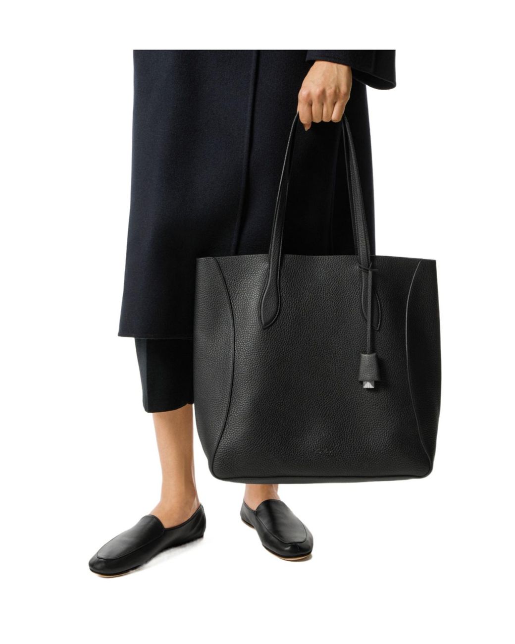 Loro Piana Black Needle Shopper