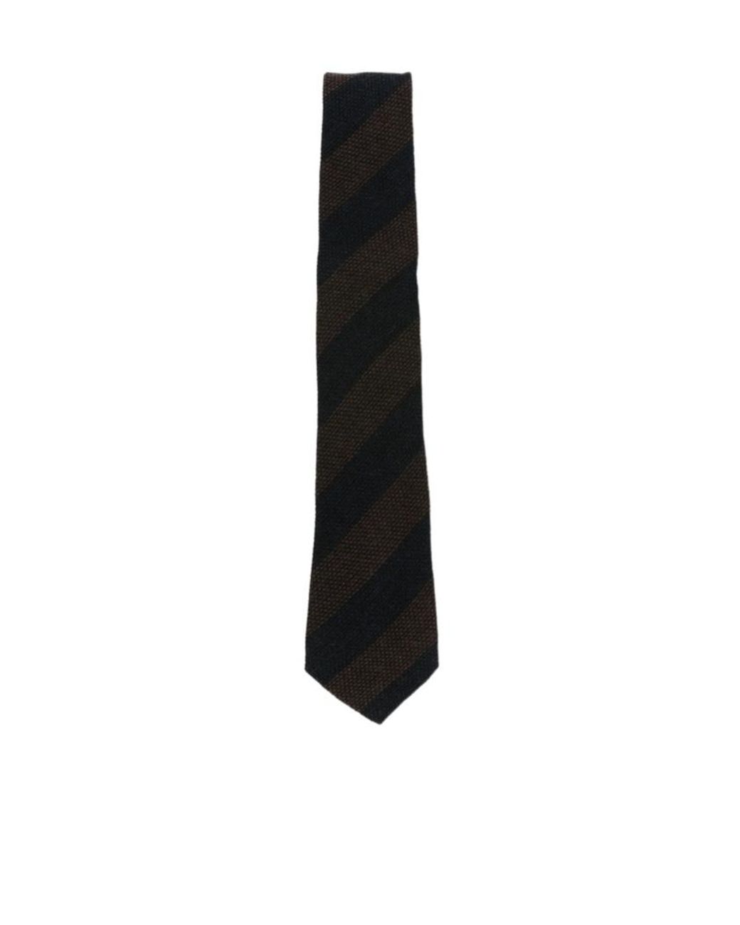 Tagliatore Black Pointed Tie for men