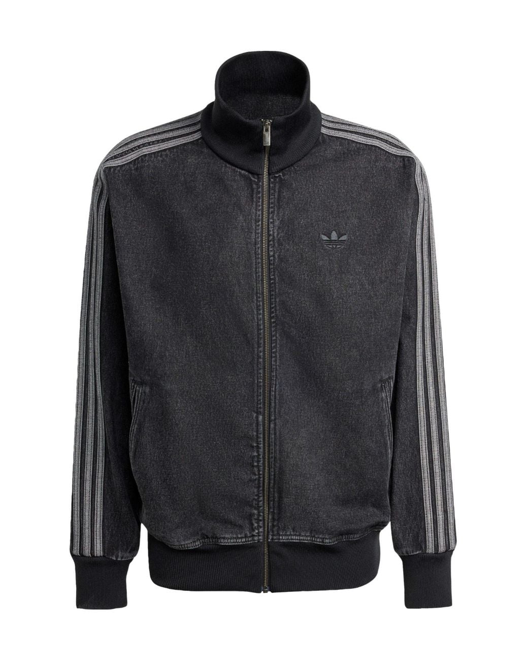Adidas Originals Black Denim Jacket for men