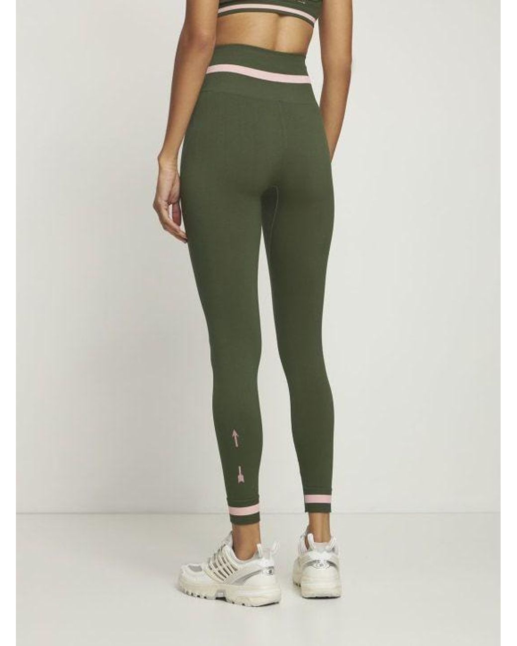 The Upside Green Seamless Mid-Length Tight Pants