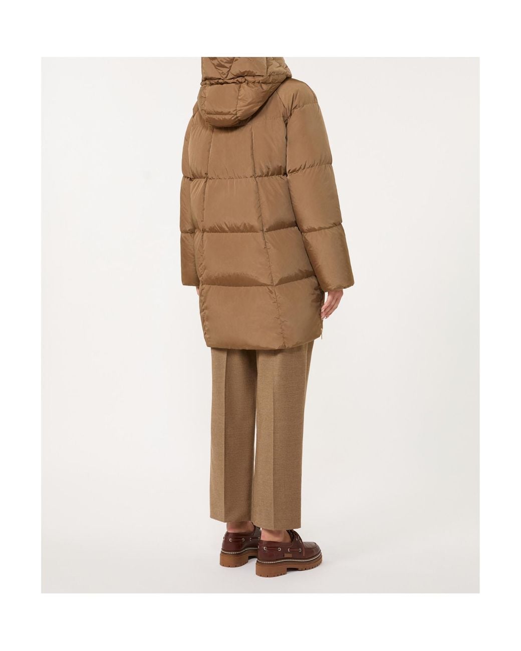 Weekend by Maxmara Brown Newbembo Quilted Coat