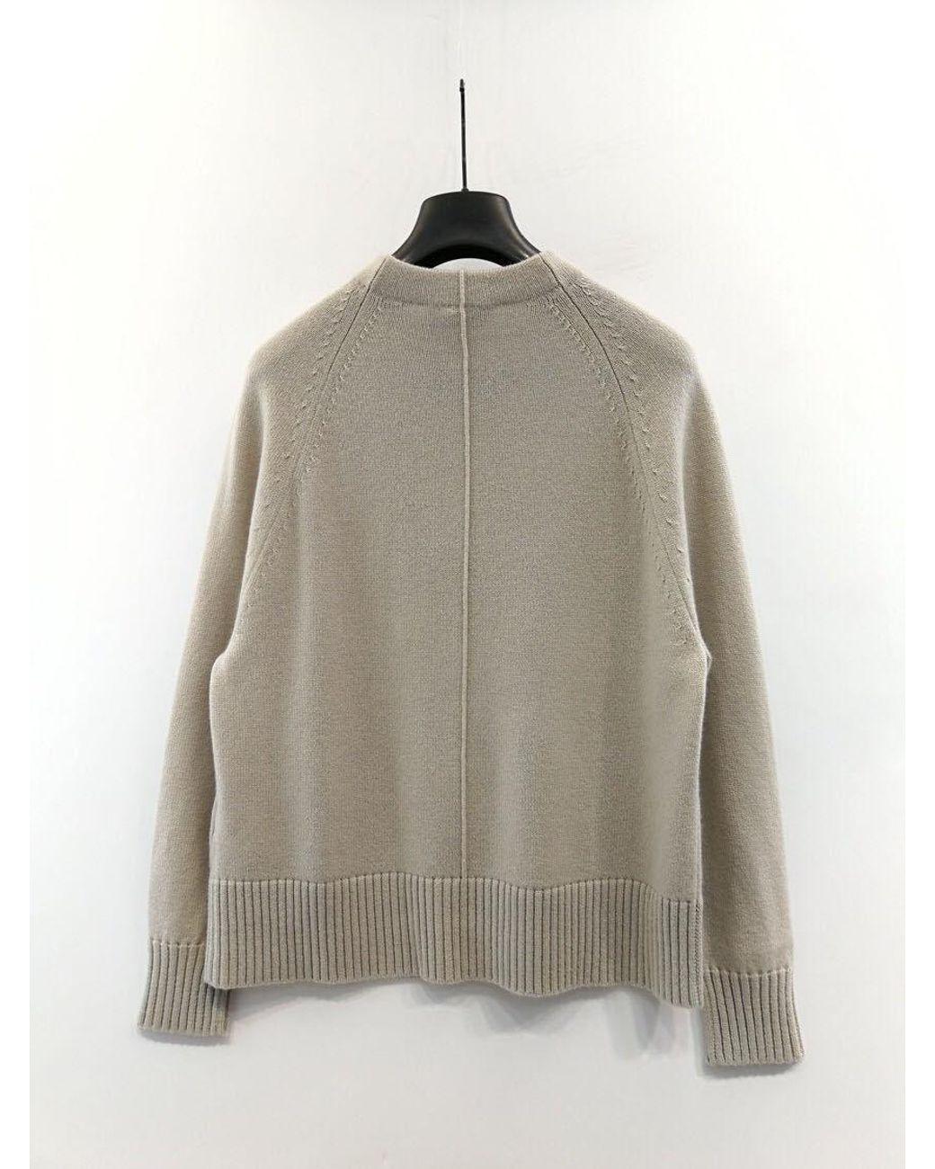 Max Mara Gray Crewneck Long-Sleeved Jumper