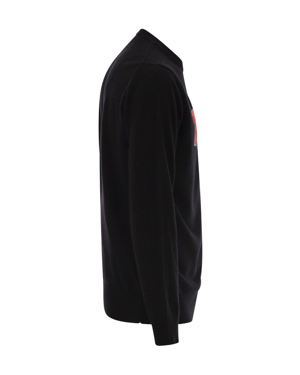 Mc2 Saint Barth Black Heron Crewneck Jumper for men