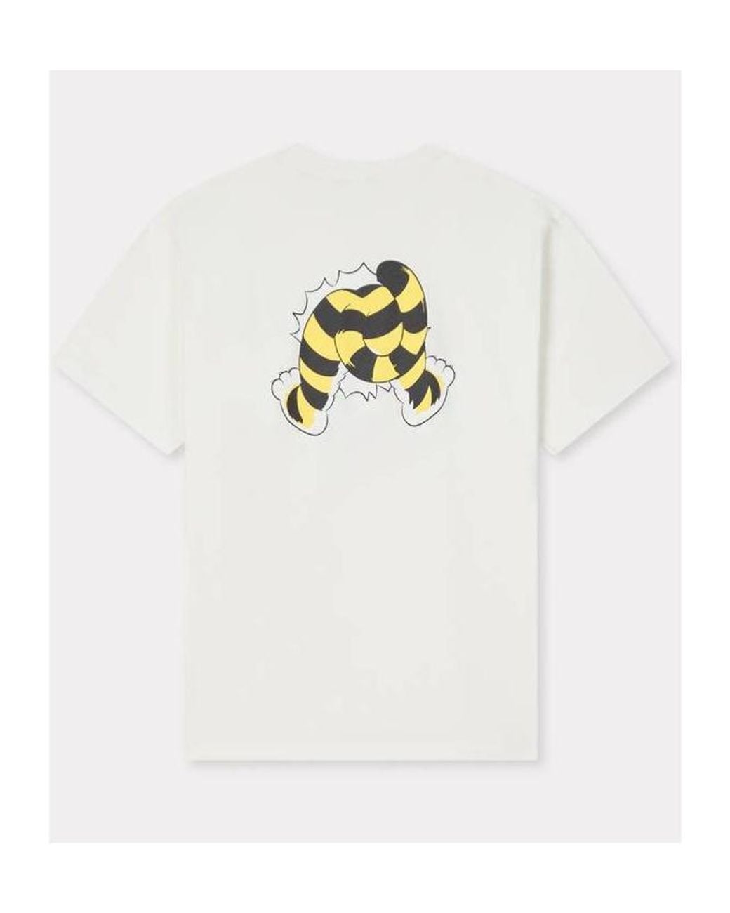 KENZO White Wild Tiger Loose T-Shirt