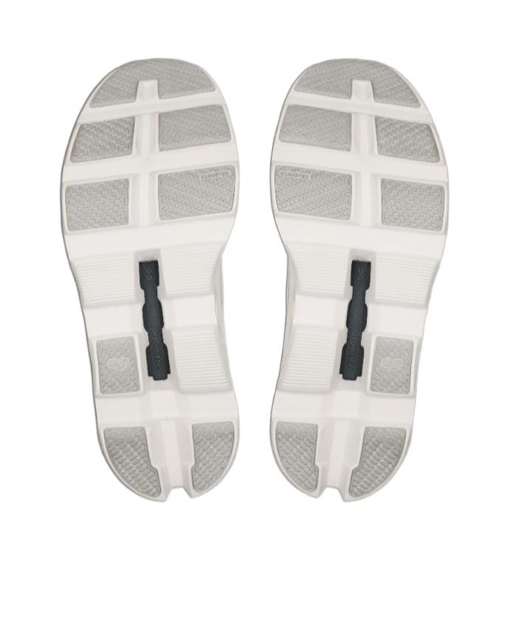 On Shoes Gray Cloudmonster Lace-Up Running Sneakers