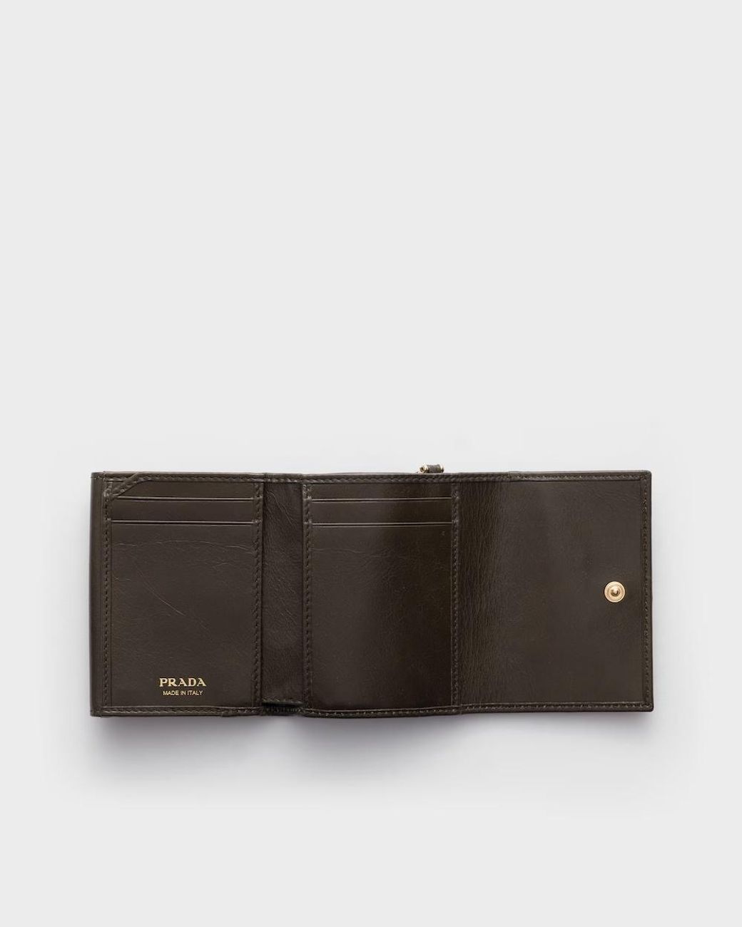 Prada Black Small Leather Wallet