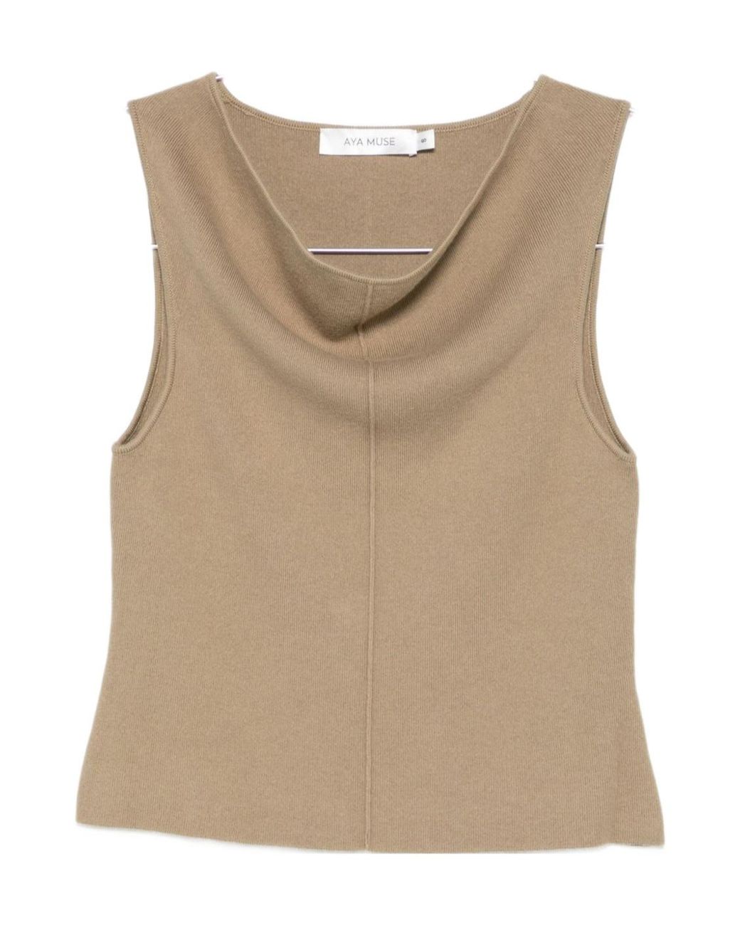 AYA MUSE Natural Knitted Vest