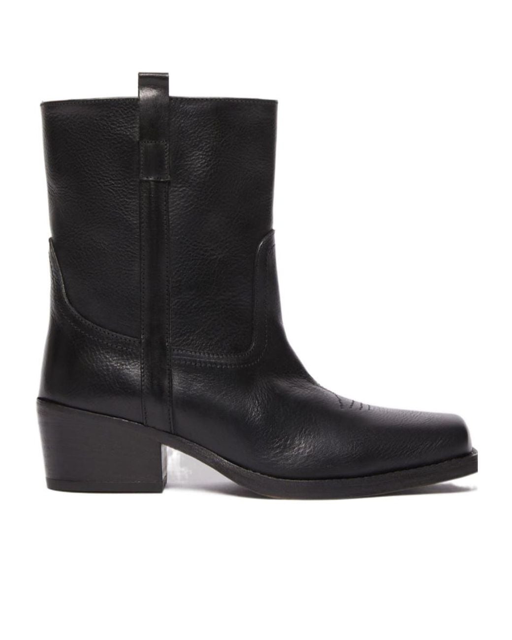 Weekend by Maxmara Black Slip-On Boots