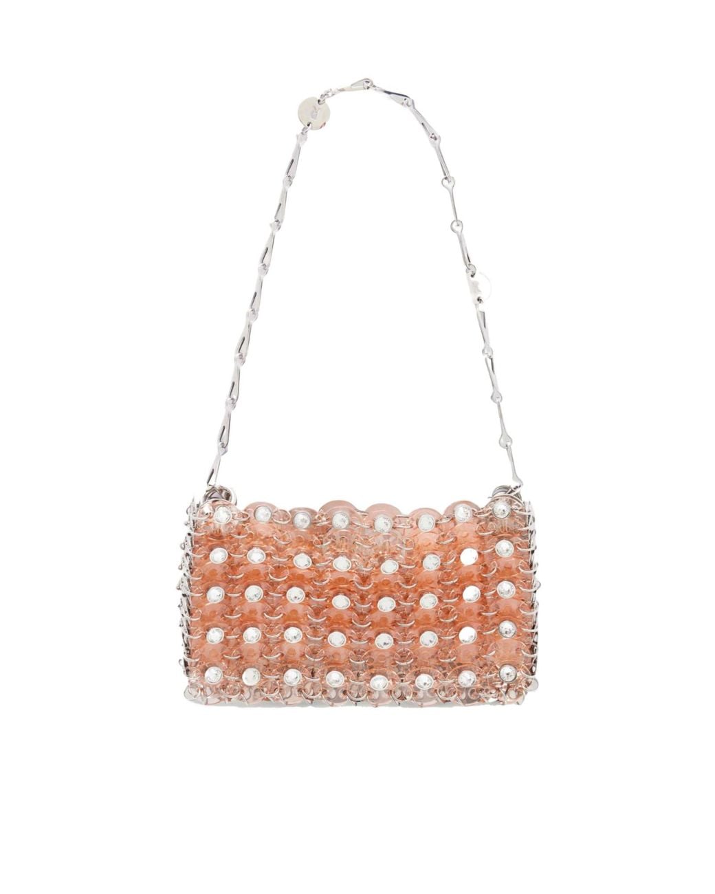 Rabanne White Rabanne Chain Shoulder Bag