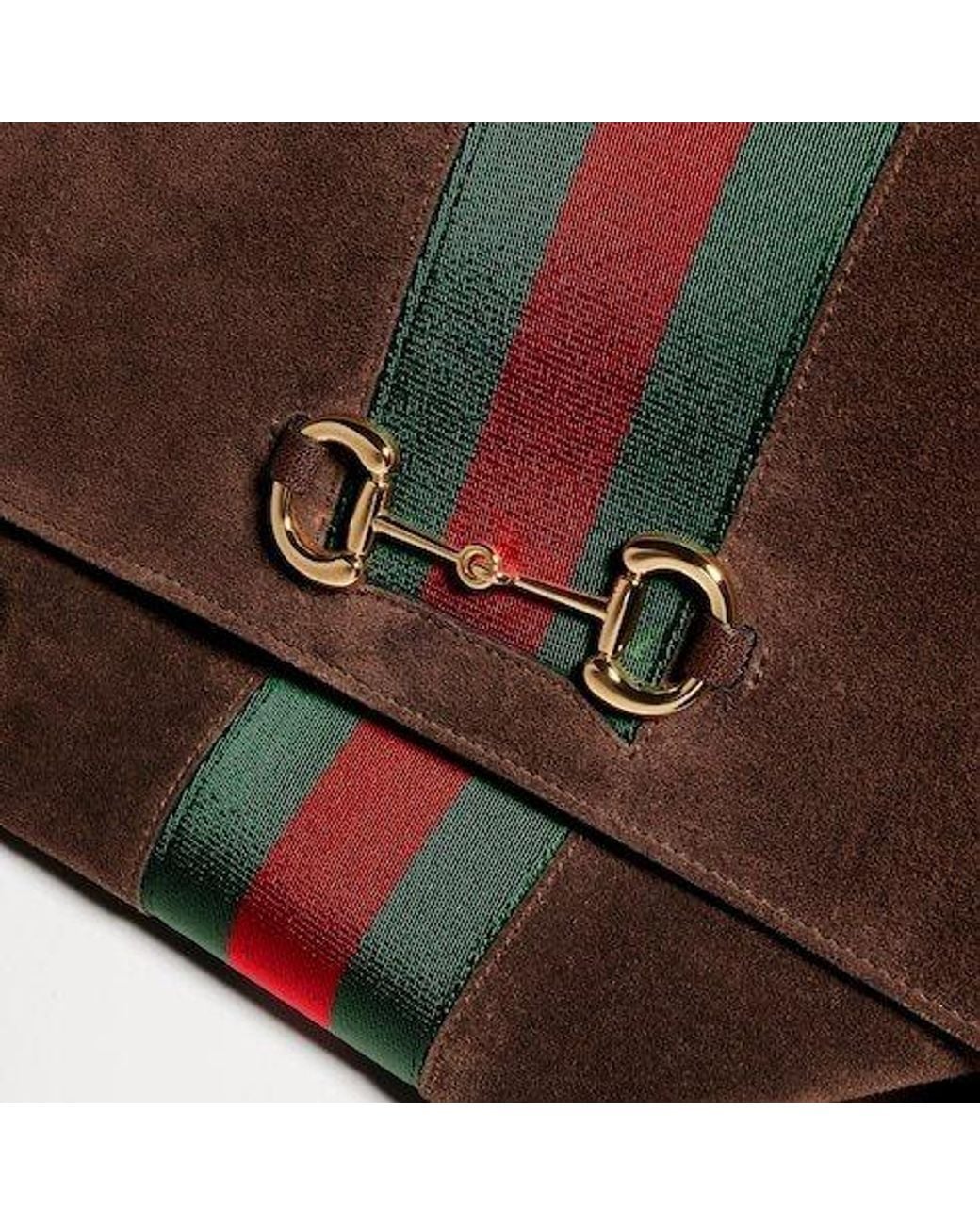 Gucci Brown Paparazzo Large Top Handle Bag