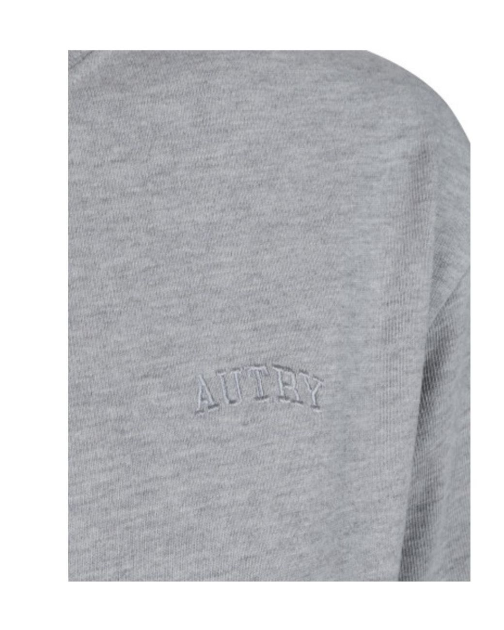 Autry Gray Short Sleeves, Straight Hem
