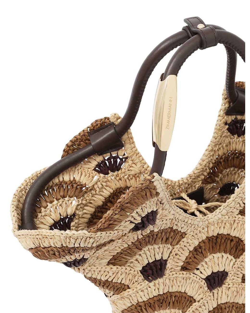 Zimmermann Natural Goldentime Small Tote