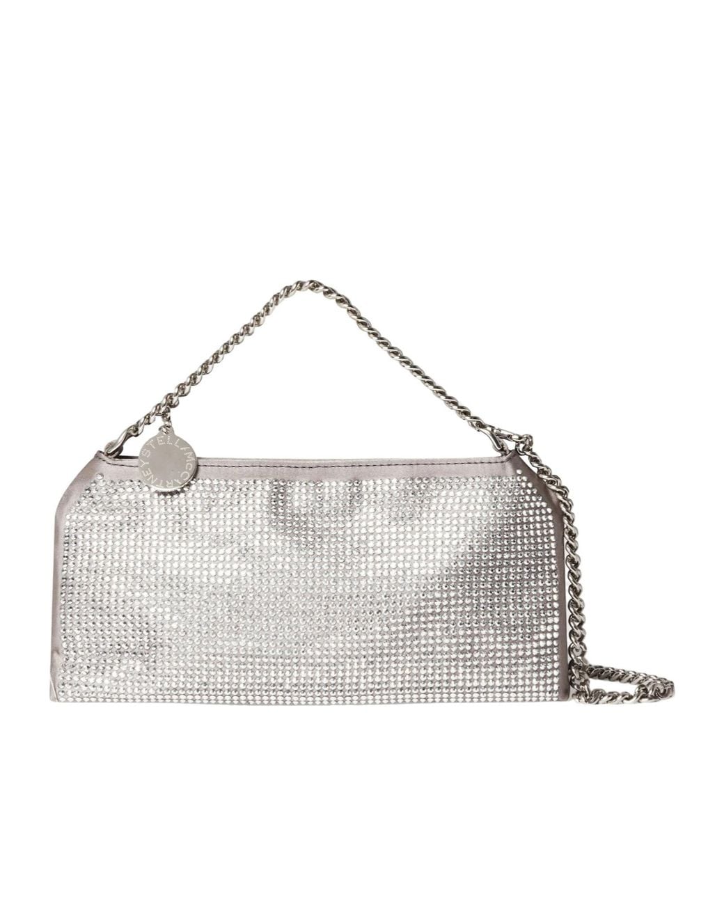 Stella McCartney Metallic Falabella Embellished Crossbody Bag