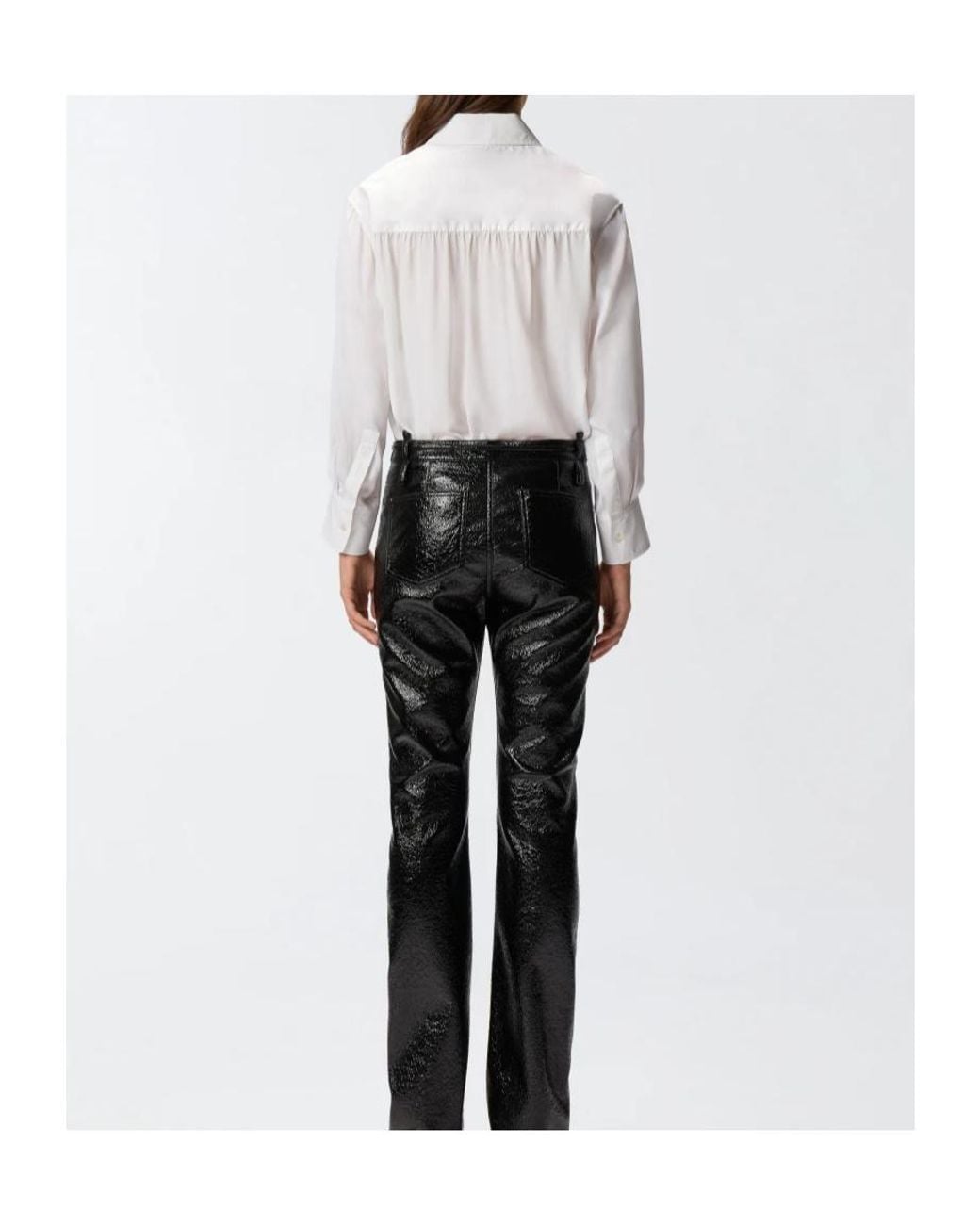 Pinko White Long-Sleeved Shirt