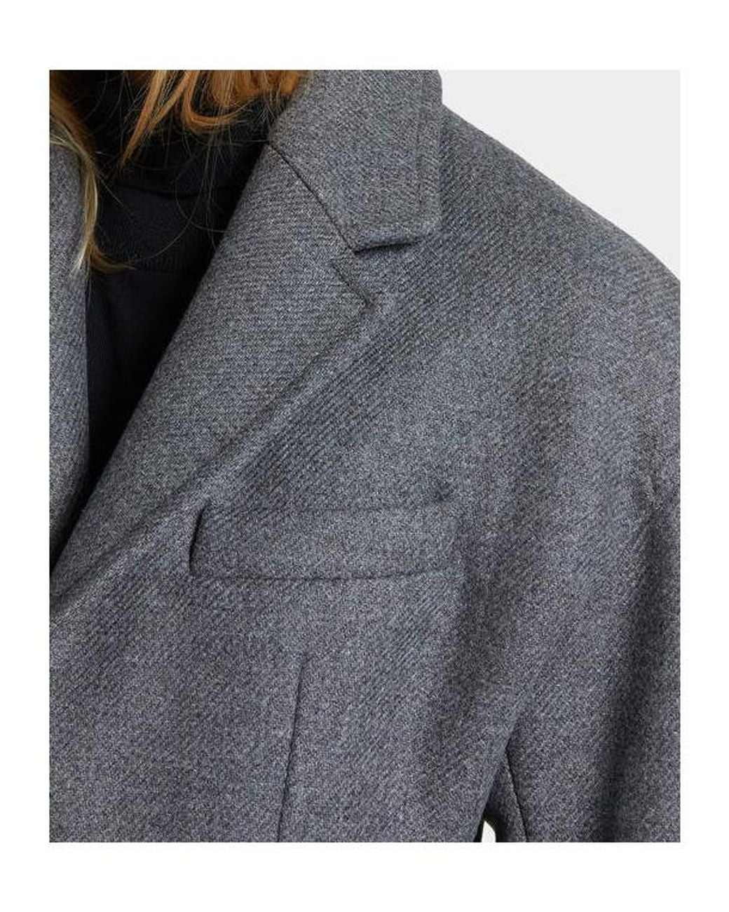 DSquared² Gray Single-Breasted Blazer