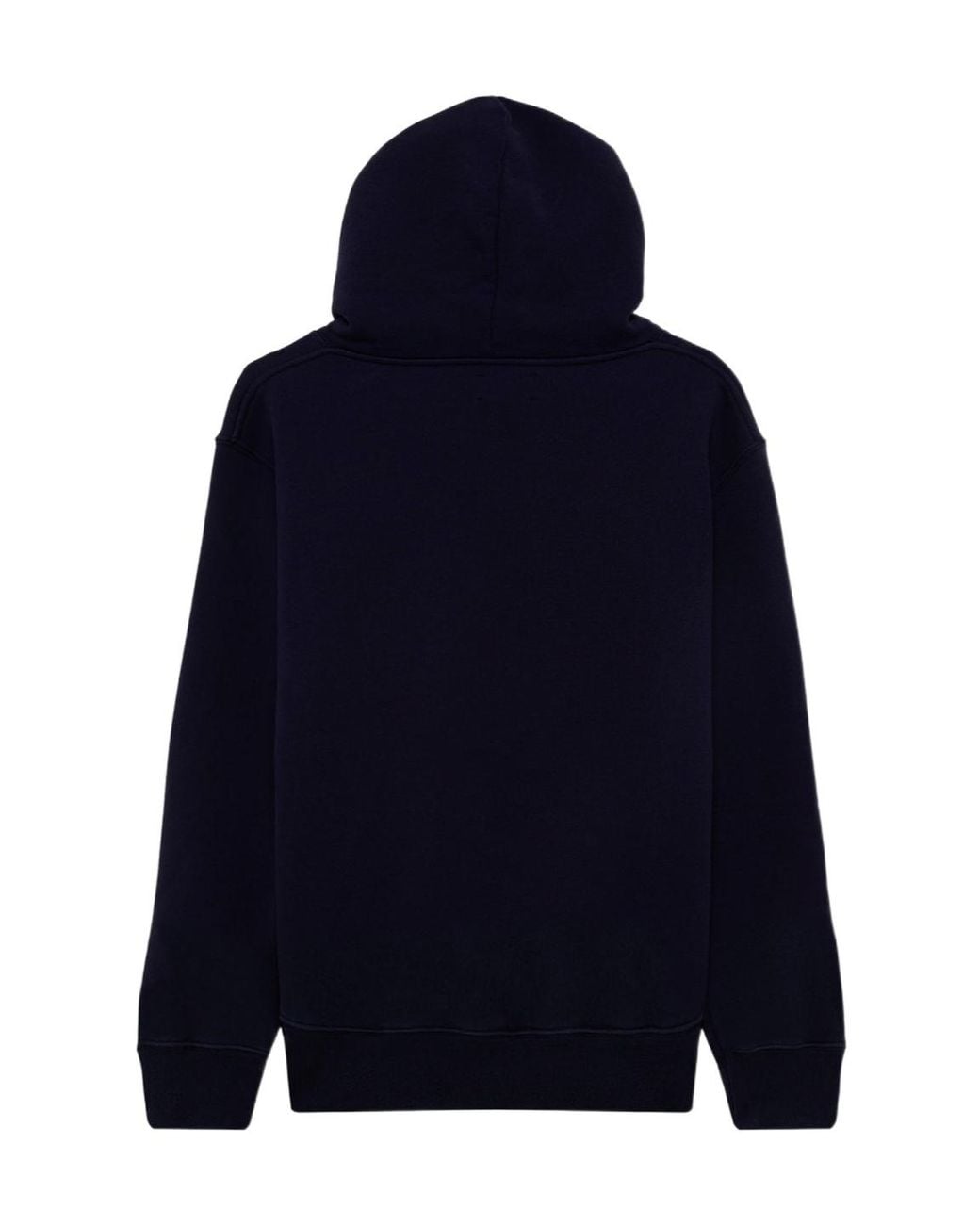 Autry Blue Logo-Embroidered Drawstring Hoodie for men