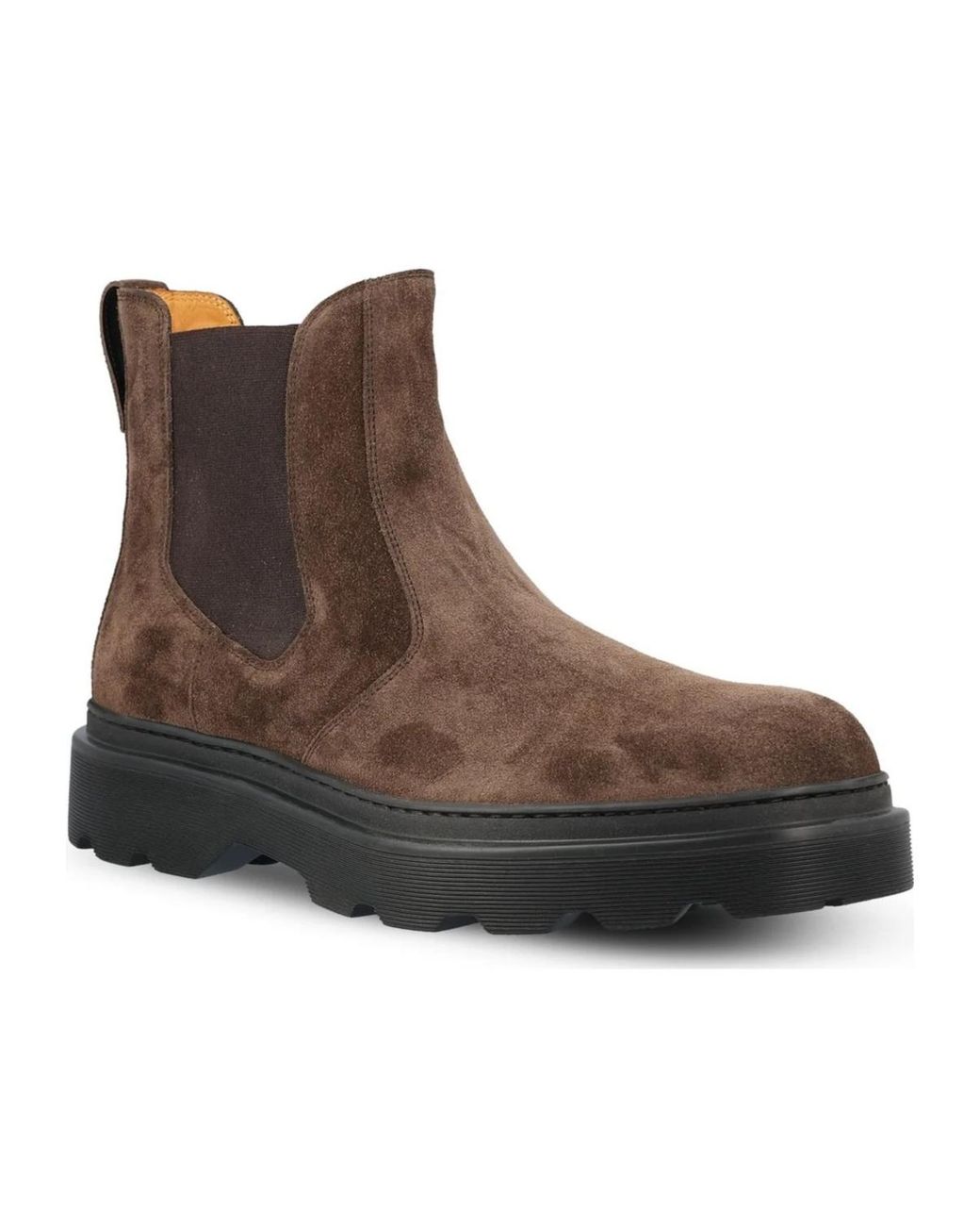 Tod's Brown Slip-On Chelsea Boots for men