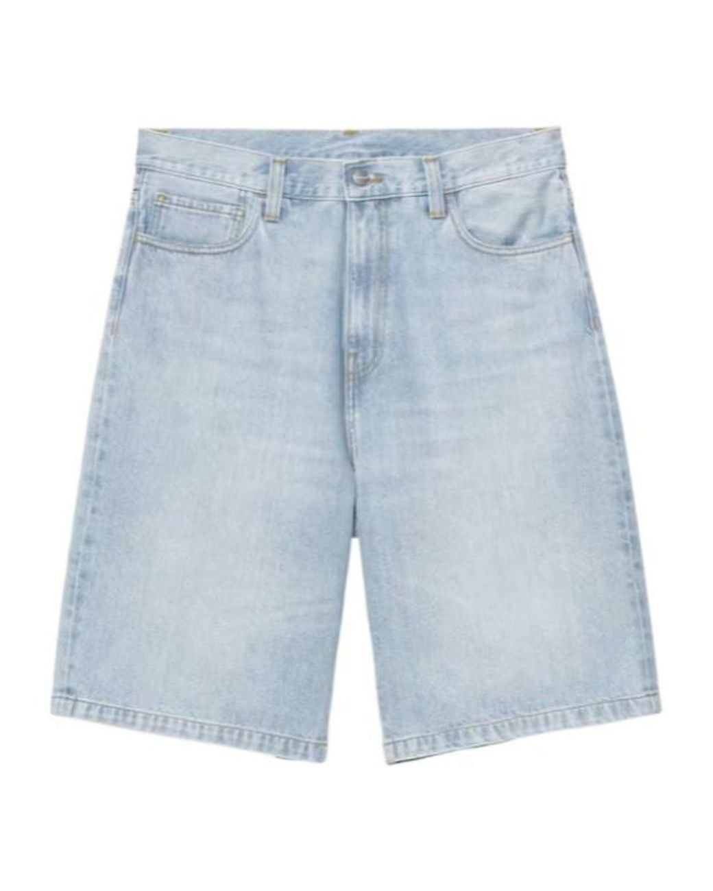 Carhartt Blue Landon Robertson Denim Shorts for men