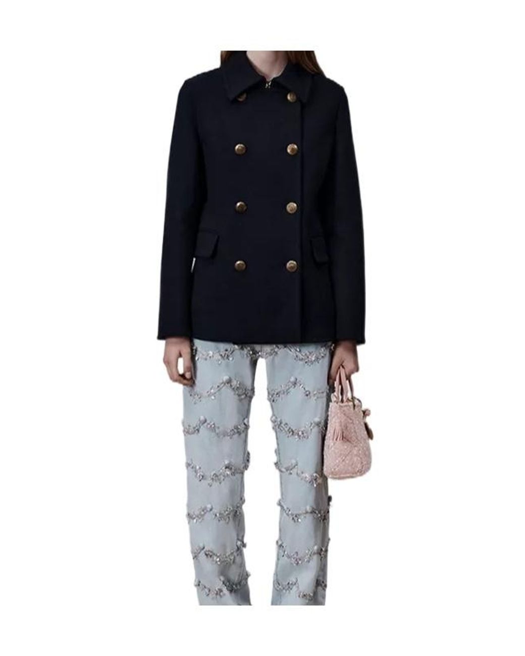 Dior Black Peacoat