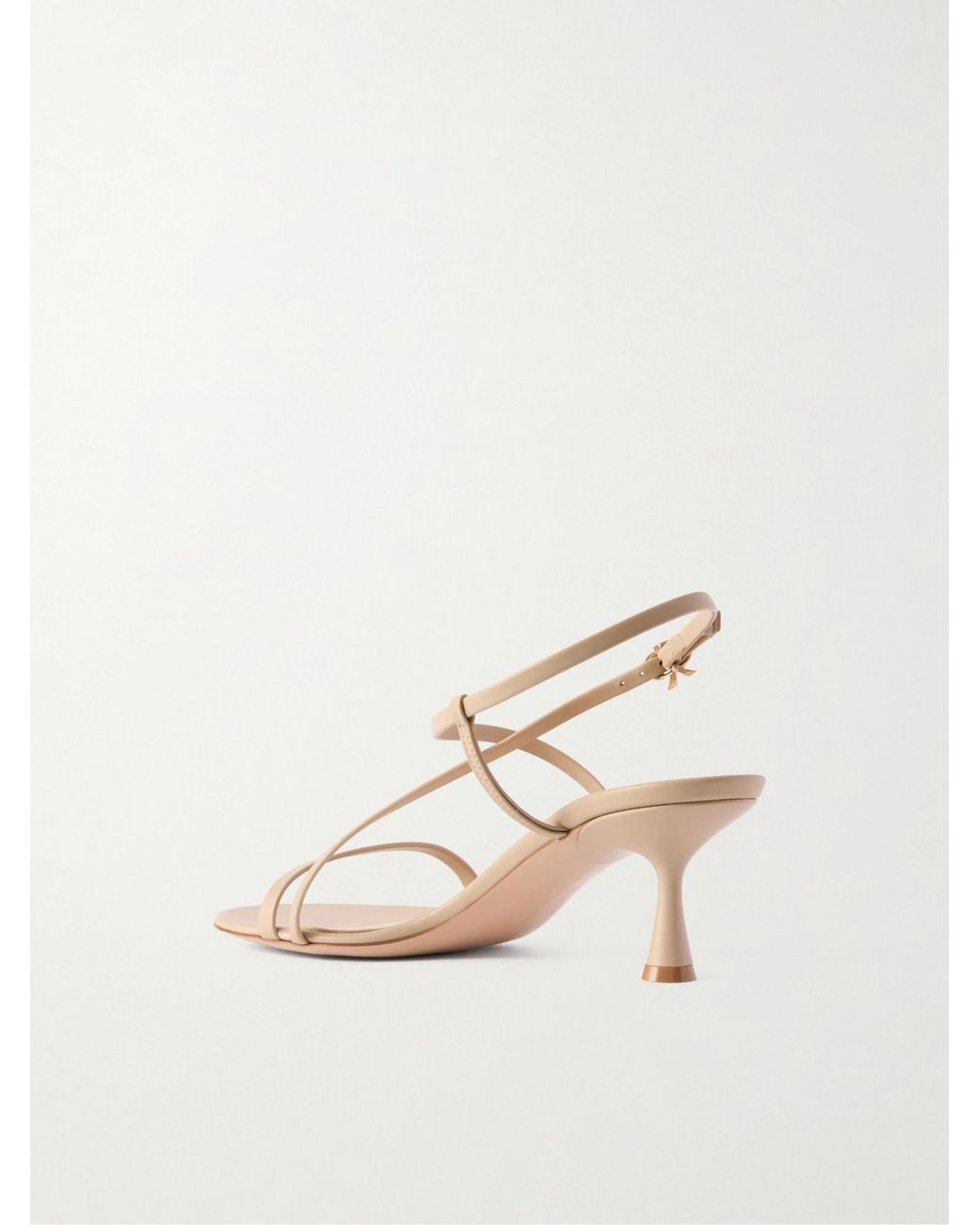 Gianvito Rossi Natural Ascent 55 Leather Sandals