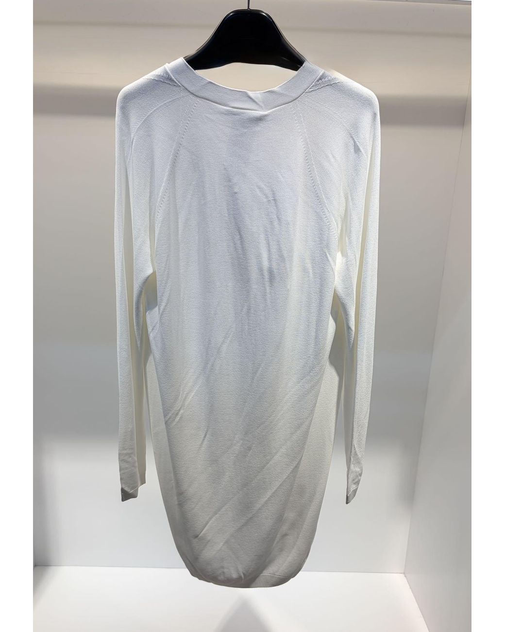 Max Mara White Long-Sleeved Knitwear