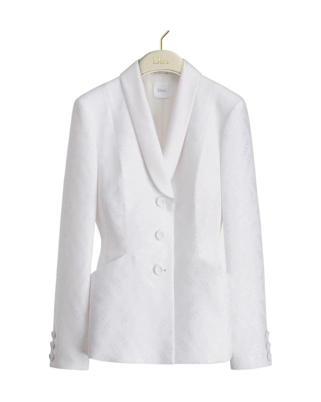 Dior White Bar Jacket